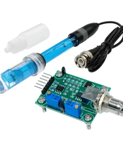 Módulo sensor de PH líquido con sonda hidropónico BNC