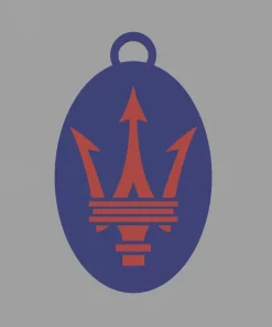 Alternative view of Llavero Logo Maserati